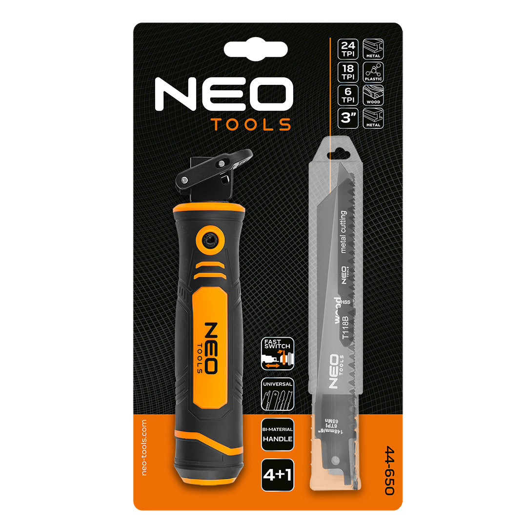 Držiak pílového kotúča, univerzálny, sada 4 + 1 od NEO TOOLS nájdeš na naravis.sk