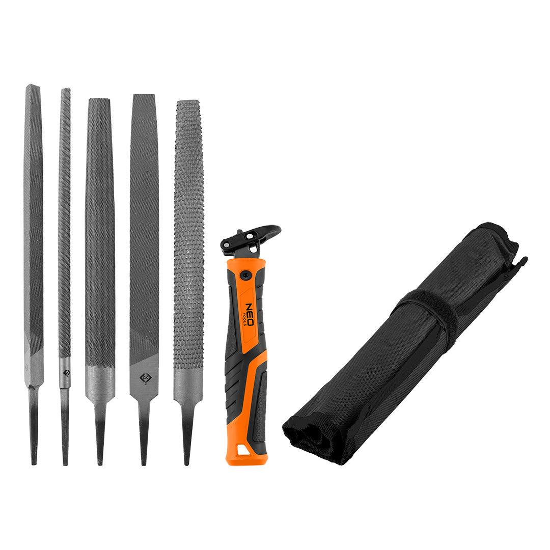 Rukoväť pilníka, sada 5+1 od NEO TOOLS nájdeš na naravis.sk