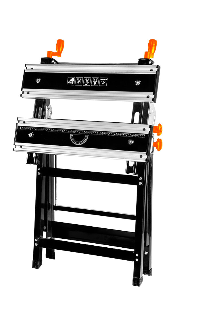Nastaviteľný pracovný stôl, hliník 60 x 58 x 77-107 cm od NEO TOOLS nájdeš na naravis.sk