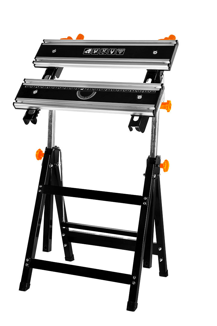Nastaviteľný pracovný stôl, hliník 60 x 58 x 77-107 cm od NEO TOOLS nájdeš na naravis.sk