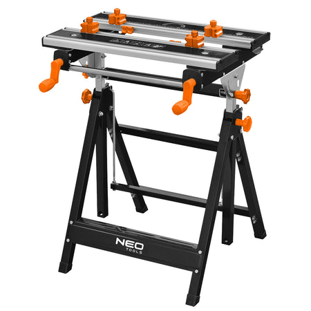 Nastaviteľný pracovný stôl, hliník 60 x 58 x 77-107 cm od NEO TOOLS nájdeš na naravis.sk