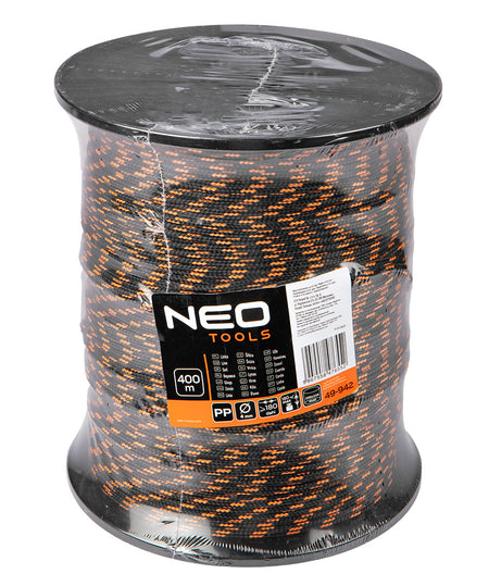 Opletená polypropylénová šnúra fi 4 400 m od NEO TOOLS nájdeš na naravis.sk