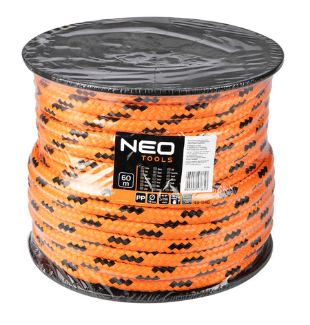 Opletená polypropylénová šnúra fi 16 60 m od NEO TOOLS nájdeš na naravis.sk