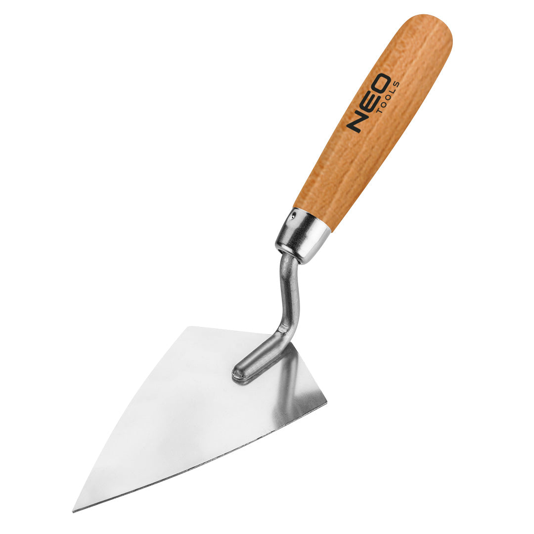 Štukatérska lyžica ostrá, 140 x 80 mm, drevená rukoväť od NEO TOOLS nájdeš na naravis.sk