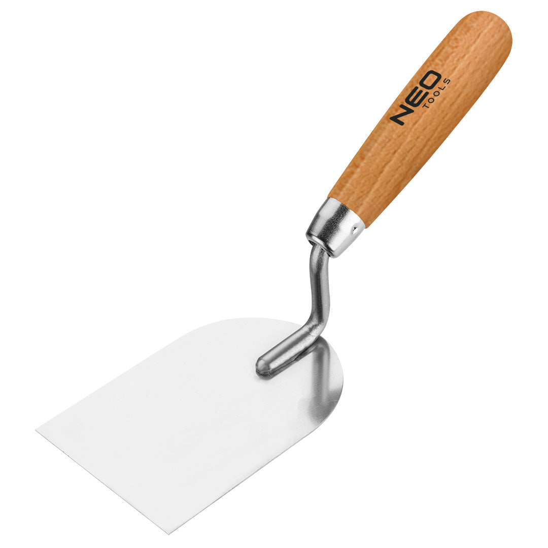 Štukatérska podkovičková lyžica, 80 mm, drevená rukoväť od NEO TOOLS nájdeš na naravis.sk