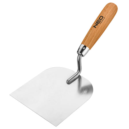 Štukatérska podkovičková lyžica, 120 mm, drevená rukoväť od NEO TOOLS nájdeš na naravis.sk