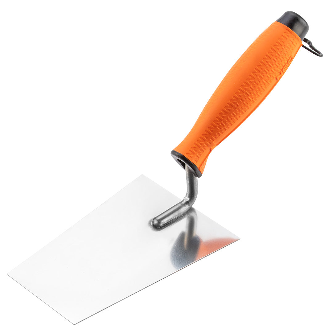 Štukatérska lyžica lichobežníková, 140 mm, dvojmateriálová rukoväť od NEO TOOLS nájdeš na naravis.sk