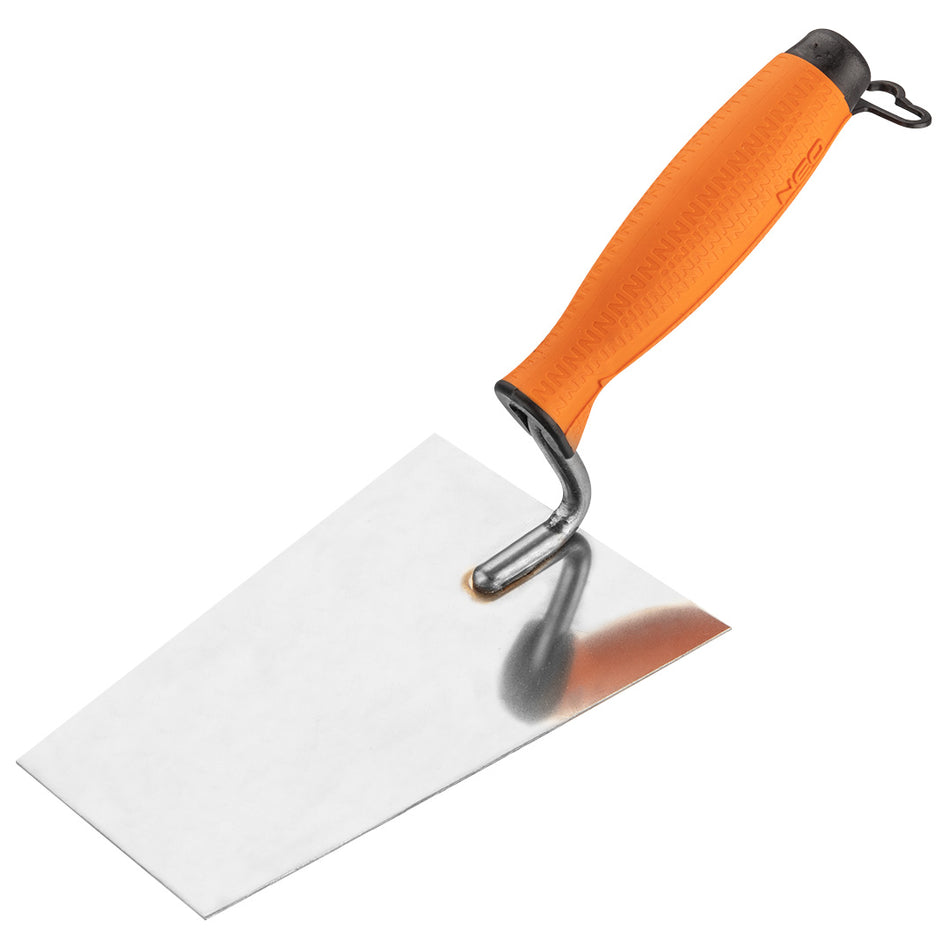 Štukatérska lyžica lichobežníková, 160 mm, dvojmateriálová rukoväť od NEO TOOLS nájdeš na naravis.sk