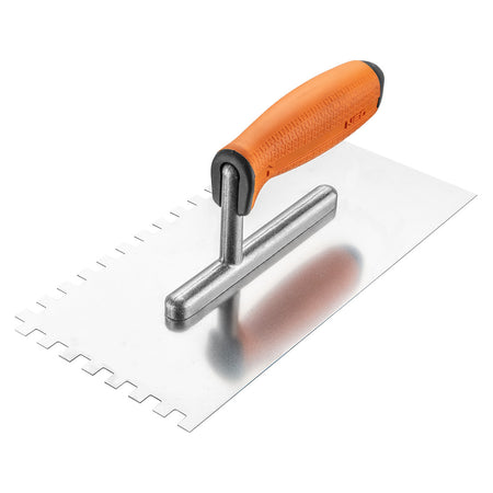 Hladidlo so zubami, 270 x 128 mm, zub 8 x 8 x 8 mm, dvojmateriálová rukoväť od NEO TOOLS nájdeš na naravis.sk