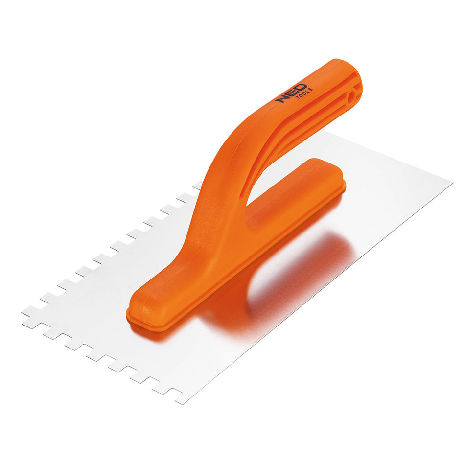 Hladidlo so zubami, 270 x 125 mm, zub 8 x 8 x 8 mm, plastová rukoväť od NEO TOOLS nájdeš na naravis.sk