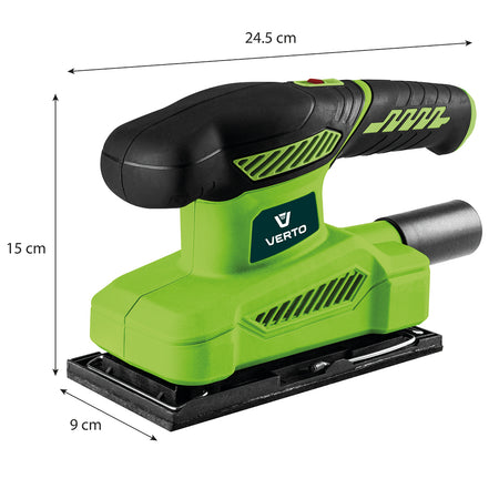 Orbitálna brúska 150 W, 90 x 187 mm pätka od VERTO nájdeš na naravis.sk