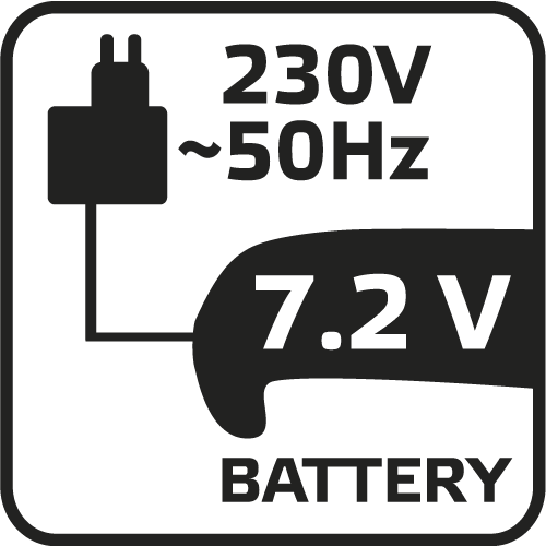 Aku záhradnícke nožnice 7,2 V, Li-Ion / 1.3AH od VERTO nájdeš na naravis.sk