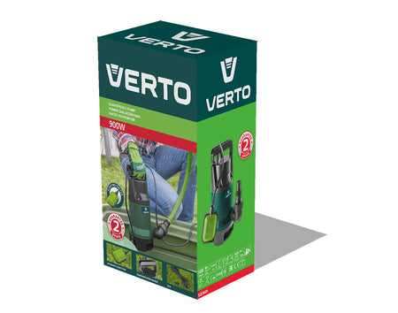 Ponorné čerpadlo na znečistenú vodu, 900 W od VERTO nájdeš na naravis.sk