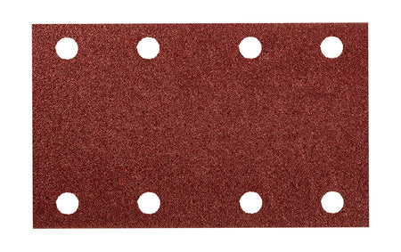Brúsne listy so suchým zipsom, obdĺžnikové 80 x 130 mm, P80, 5 ks, s 8 otvormi pre 04-623 od NEO TOOLS nájdeš na naravis.sk