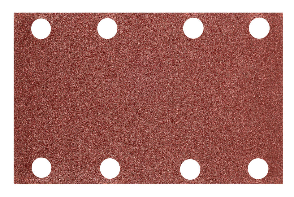 Brúsne listy so suchým zipsom, obdĺžnikové 80 x 130 mm, P120, 5 ks, s 8 otvormi pre 04-623 od NEO TOOLS nájdeš na naravis.sk