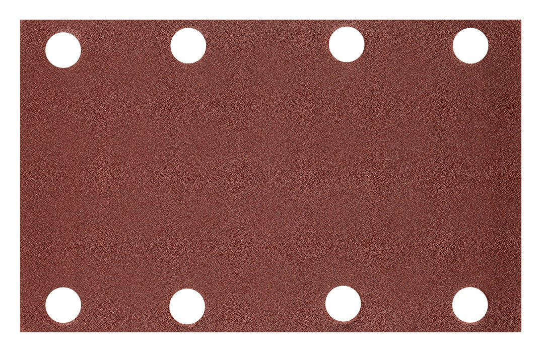 Brúsne listy so suchým zipsom, obdĺžnikové 80 x 130 mm, P240, 5 ks s 8 otvormi pre 04-623 od NEO TOOLS nájdeš na naravis.sk