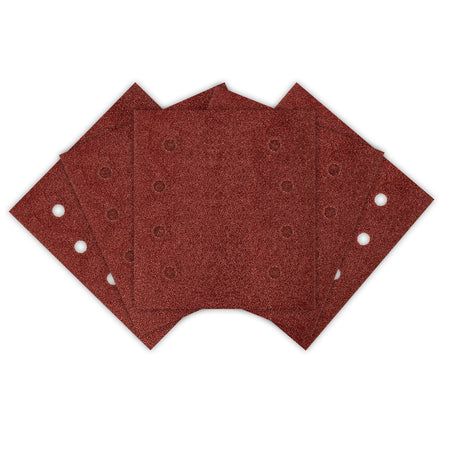 Brúsne listy so suchým zipsom, štvorcové 113 x 113 mm, P80, 5 ks, s 8 otvormi pre 04-623 od NEO TOOLS nájdeš na naravis.sk