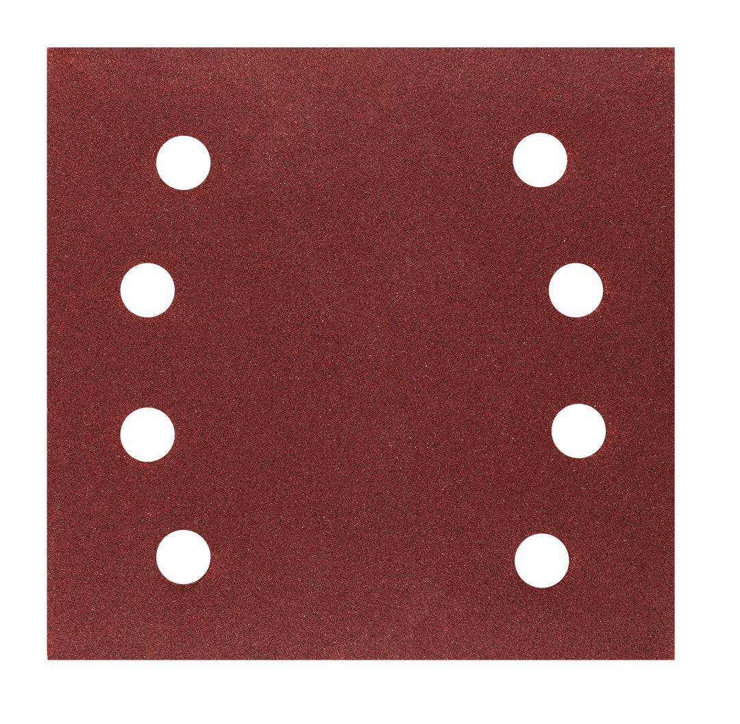 Brúsne listy so suchým zipsom, štvorcové 113 x 113 mm, P120, 5 ks, s 8 otvormi pre 04-623 od NEO TOOLS nájdeš na naravis.sk