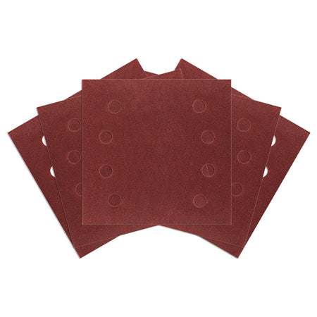 Brúsne listy so suchým zipsom, štvorcové 113 x 113 mm, P120, 5 ks, s 8 otvormi pre 04-623 od NEO TOOLS nájdeš na naravis.sk