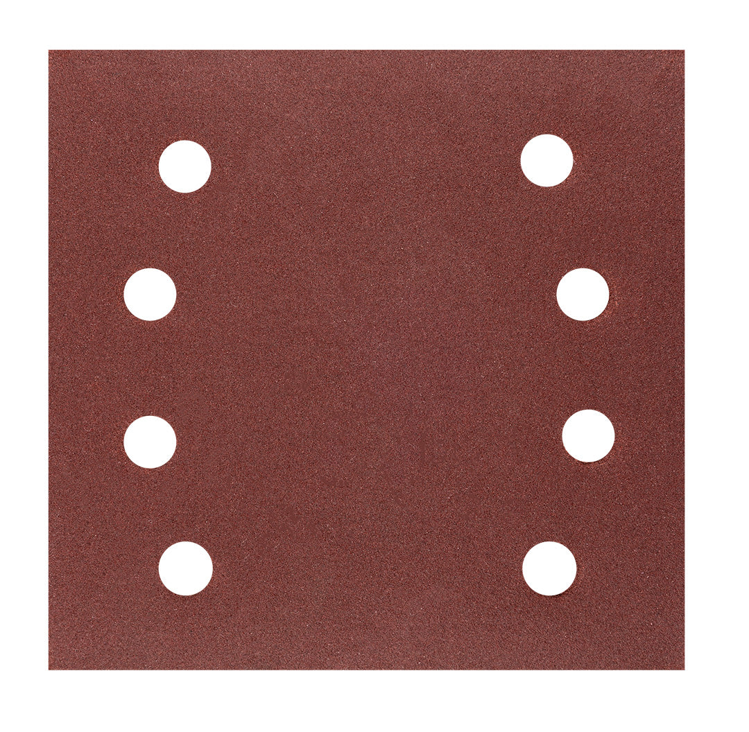 Brúsne listy so suchým zipsom, štvorcové 113 x 113 mm, P240, 5 ks, s 8 otvormi pre 04-623 od NEO TOOLS nájdeš na naravis.sk