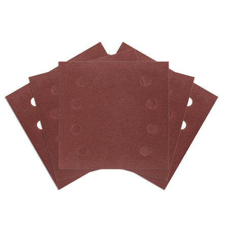 Brúsne listy so suchým zipsom, štvorcové 113 x 113 mm, P240, 5 ks, s 8 otvormi pre 04-623 od NEO TOOLS nájdeš na naravis.sk