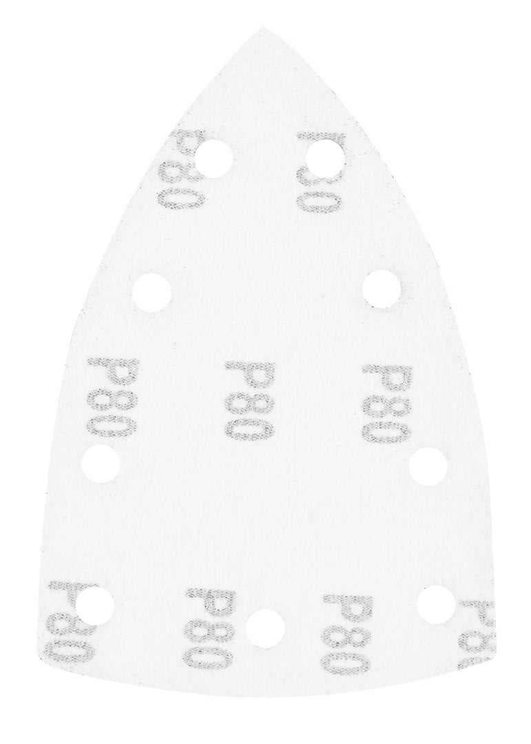 Brúsne listy so suchým zipsom, železo 100 x 147 mm, P80, 5 ks, s 9 otvormi pre 04-623 od NEO TOOLS nájdeš na naravis.sk