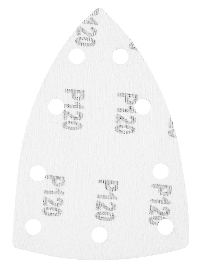 Brúsne listy so suchým zipsom, železo 100 x 147 mm, P120, 5 ks, s 9 otvormi pre 04-623 od NEO TOOLS nájdeš na naravis.sk