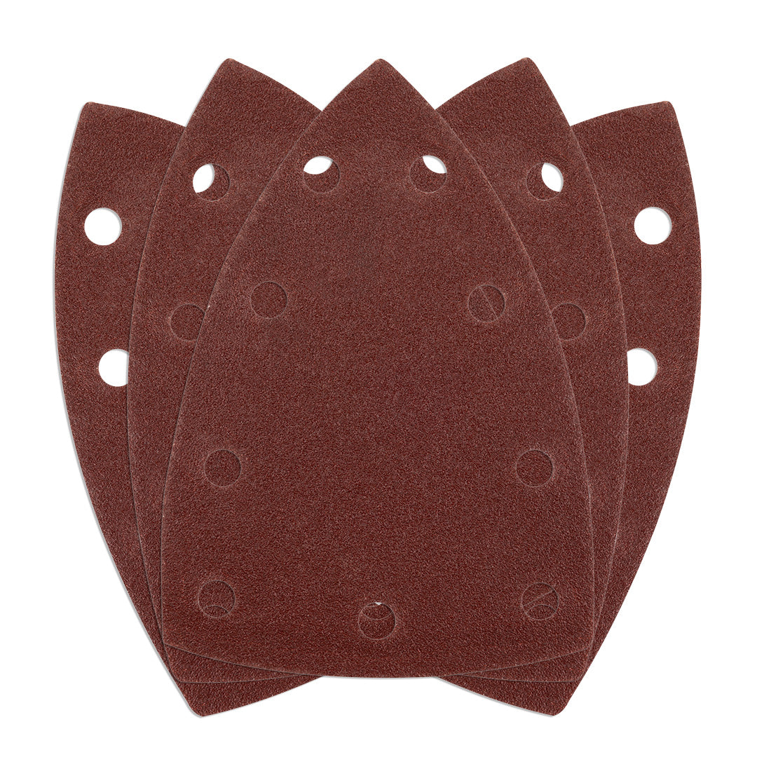 Brúsne listy so suchým zipsom, železo 100 x 147 mm, P120, 5 ks, s 9 otvormi pre 04-623 od NEO TOOLS nájdeš na naravis.sk
