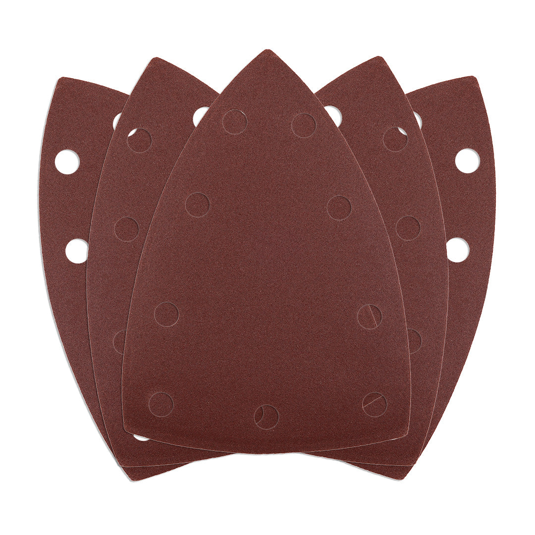 Brúsne listy so suchým zipsom, železo 100 x 147 mm, P240, 5 ks, s 9 otvormi pre 04-623 od NEO TOOLS nájdeš na naravis.sk