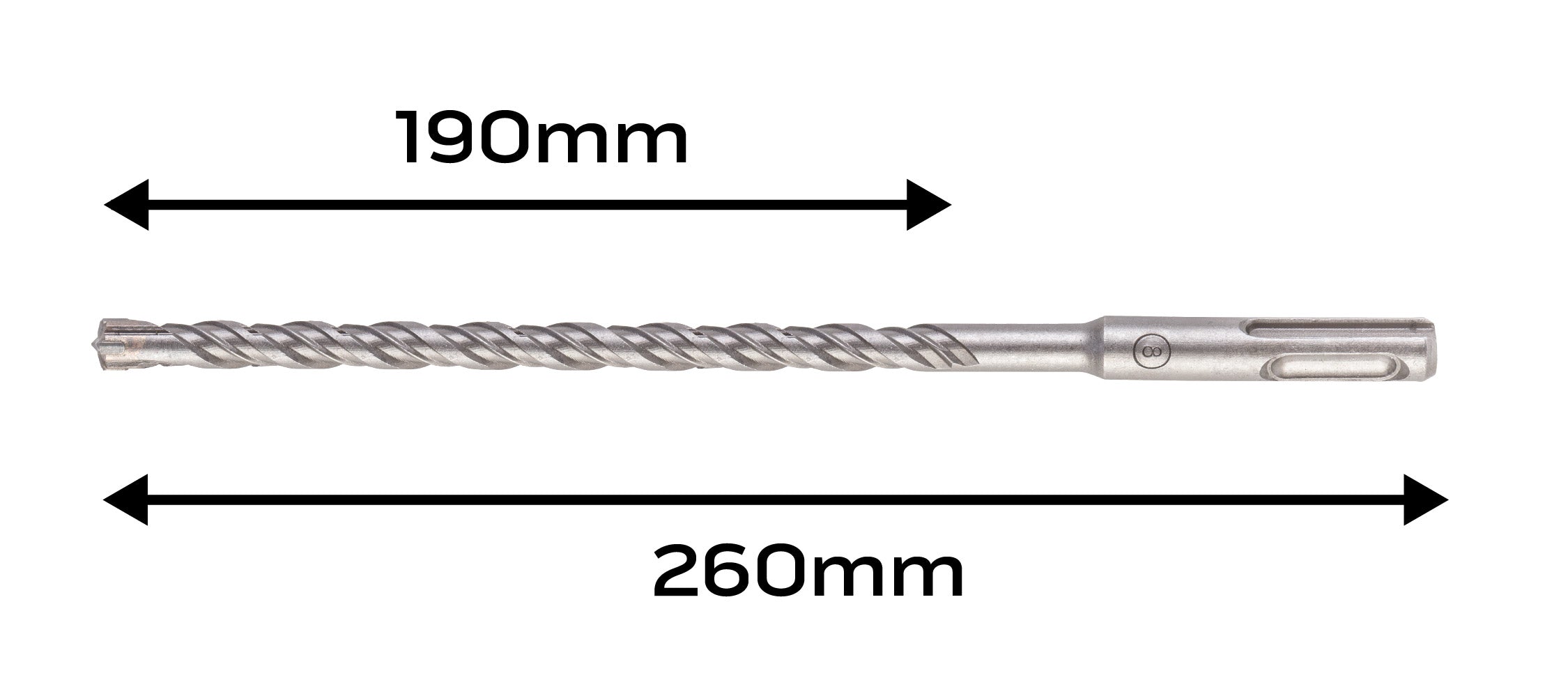 Vrták do železobetónu SDS Plus 8 x 260 mm, quatro od NEO TOOLS nájdeš na naravis.sk