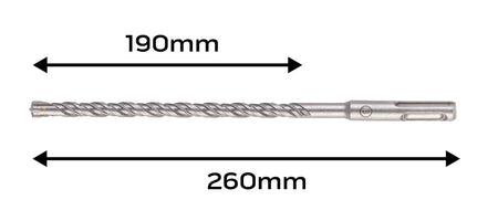 Vrták do železobetónu SDS Plus 8 x 260 mm, quatro od NEO TOOLS nájdeš na naravis.sk