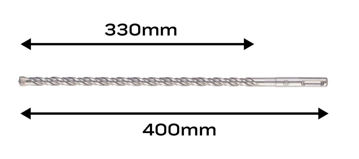 Vrták do železobetónu SDS Plus 10 x 400 mm, quatro od NEO TOOLS nájdeš na naravis.sk