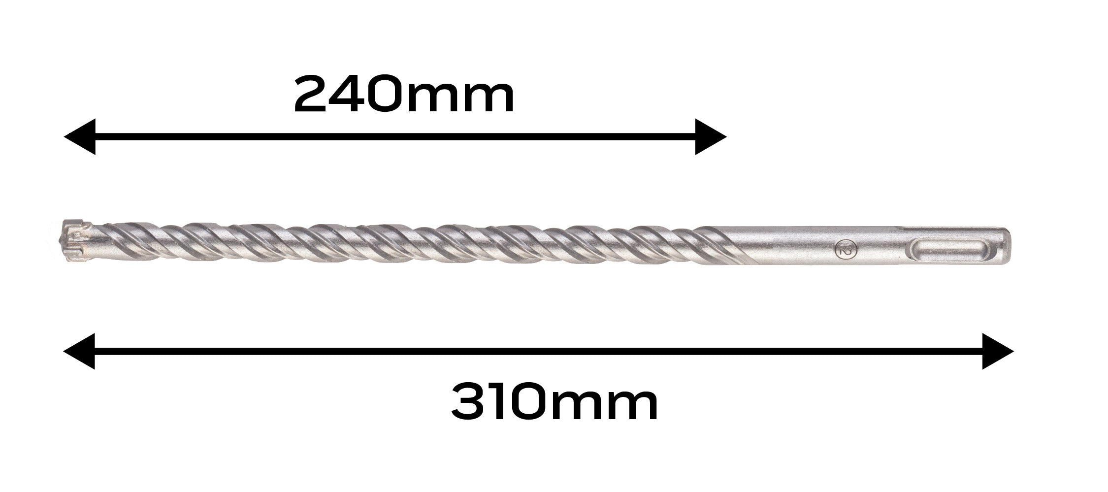 Vrták do železobetónu SDS Plus 12 x 310 mm, quatro od NEO TOOLS nájdeš na naravis.sk