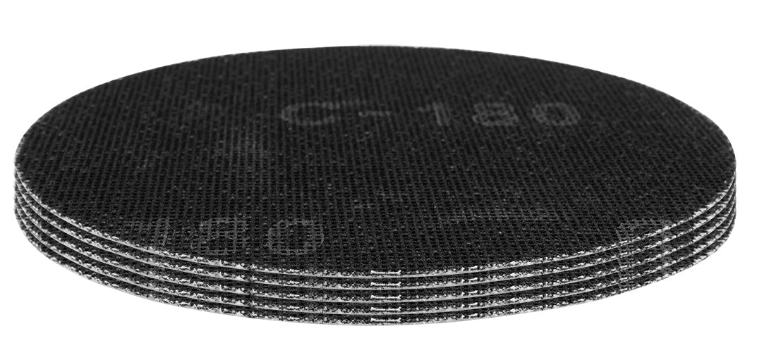 Mriežka na brúsenie sadry so suchým zipsom 180 mm, K180, 5ks pre brúsku 59G263 od GRAPHITE nájdeš na naravis.sk