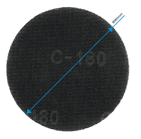 Mriežka na brúsenie sadry so suchým zipsom 180 mm, K180, 5ks pre brúsku 59G263 od GRAPHITE nájdeš na naravis.sk