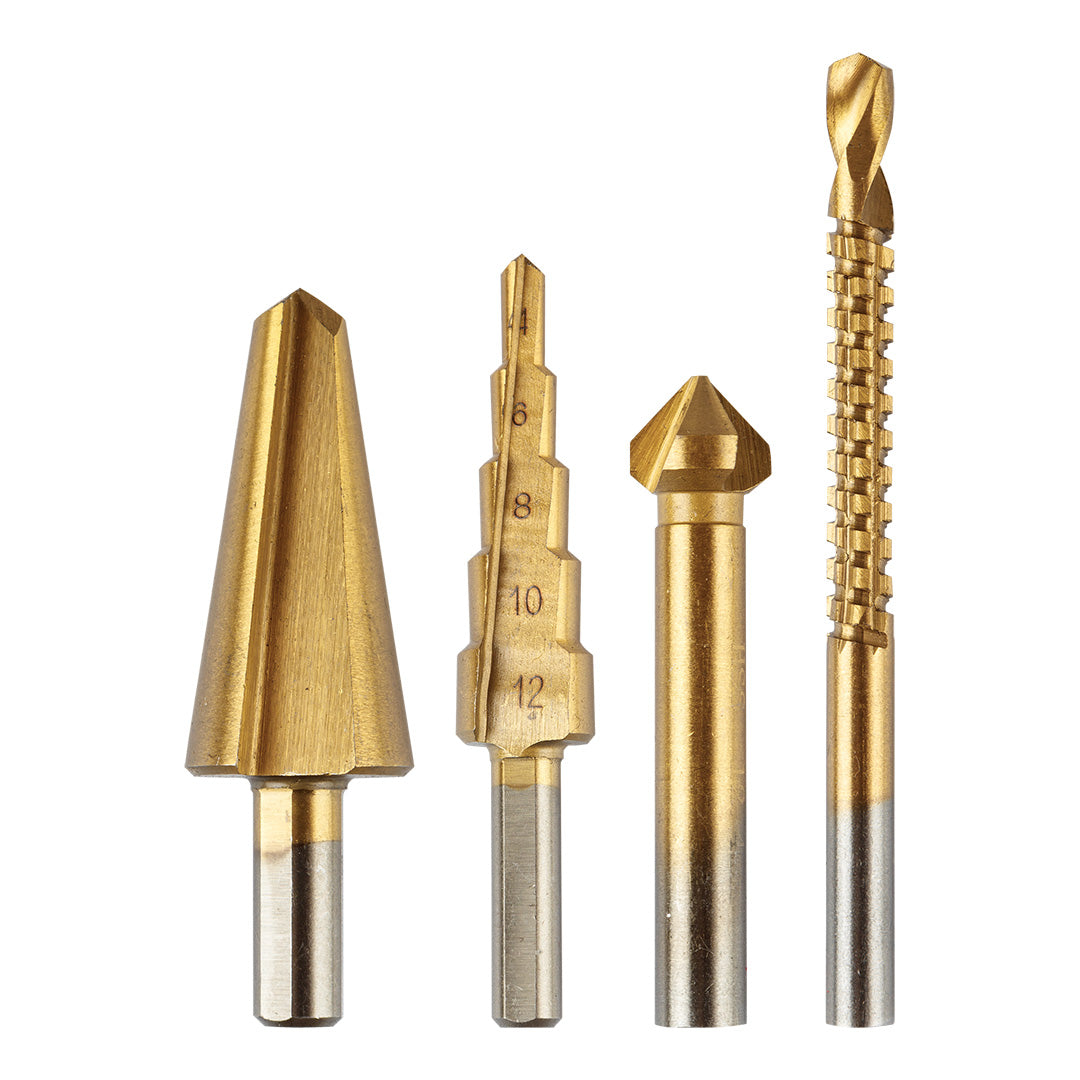 Stupňovité vrtáky 4-12 mm, výstružník 12,4 mm, fréza 6x90 mm, záhlbník 8-20 mm TiN od GRAPHITE nájdeš na naravis.sk