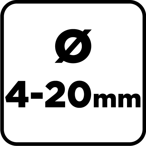 Krokový vrták 4-20 mm od GRAPHITE nájdeš na naravis.sk
