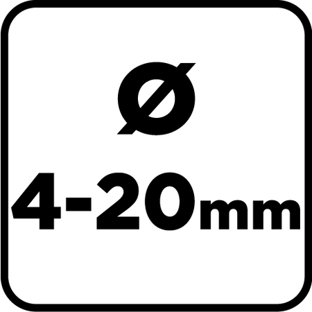 Krokový vrták 4-20 mm od GRAPHITE nájdeš na naravis.sk