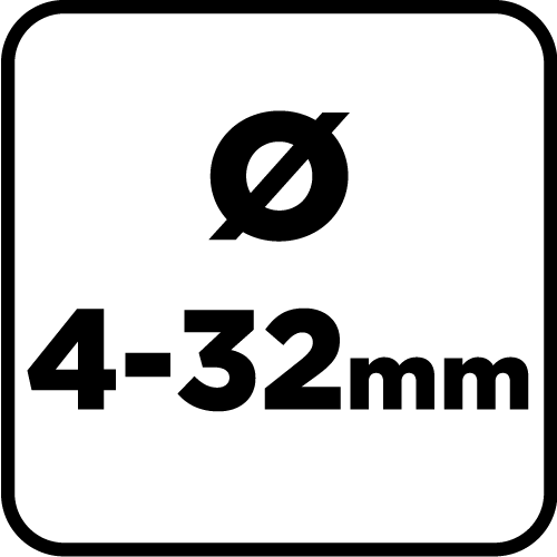 Krokový vrták 4-32 mm od GRAPHITE nájdeš na naravis.sk