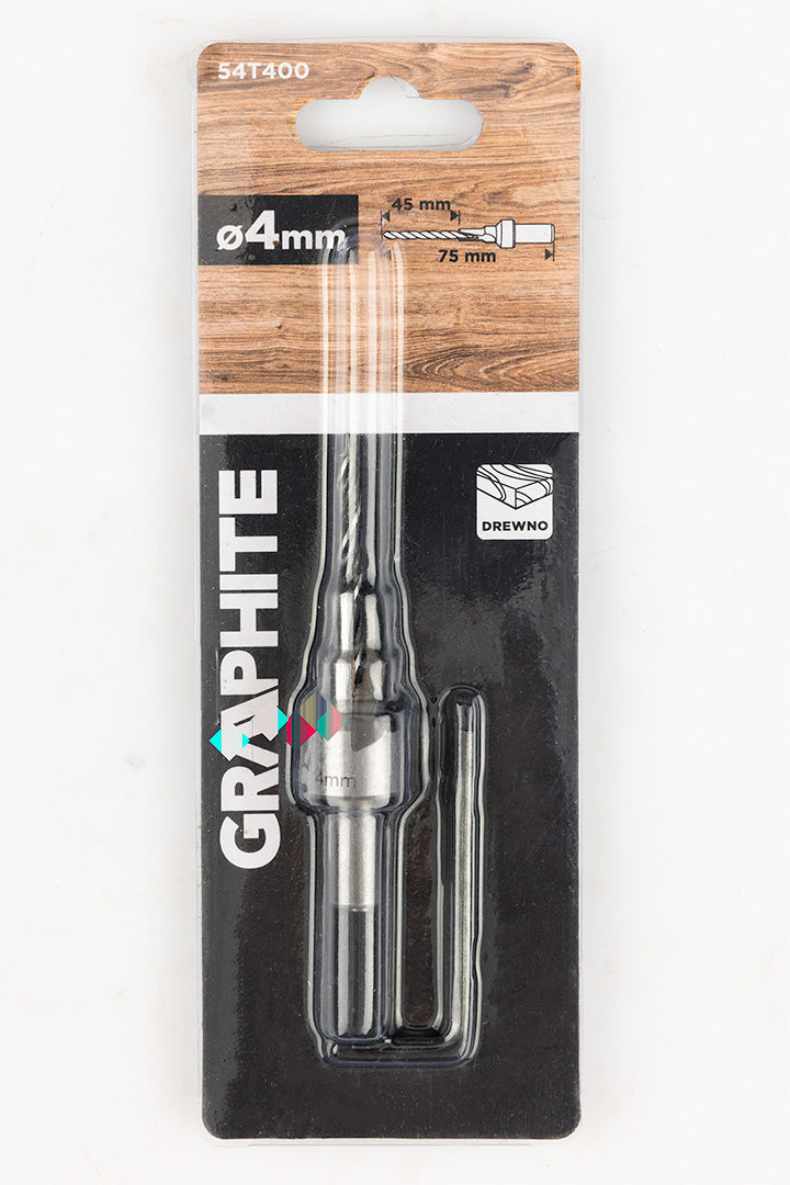Zápustný vrták 4/6 mm od GRAPHITE nájdeš na naravis.sk
