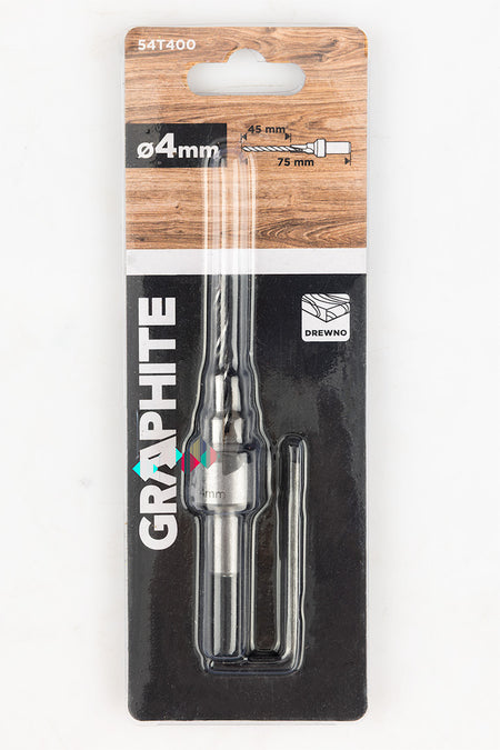 Zápustný vrták 4/6 mm od GRAPHITE nájdeš na naravis.sk