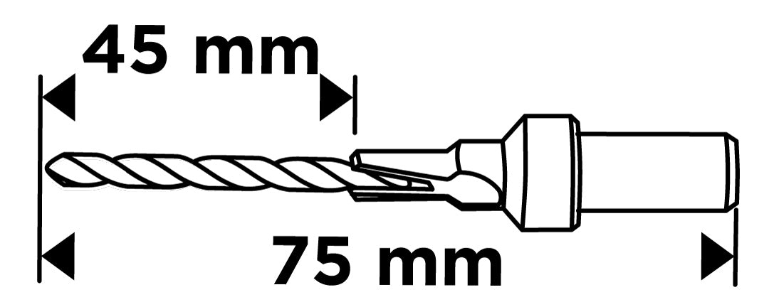 Zápustný vrták 4/6 mm od GRAPHITE nájdeš na naravis.sk