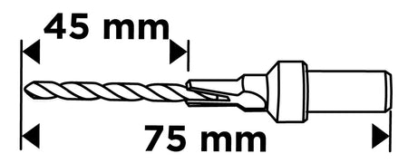 Zápustný vrták 4/6 mm od GRAPHITE nájdeš na naravis.sk