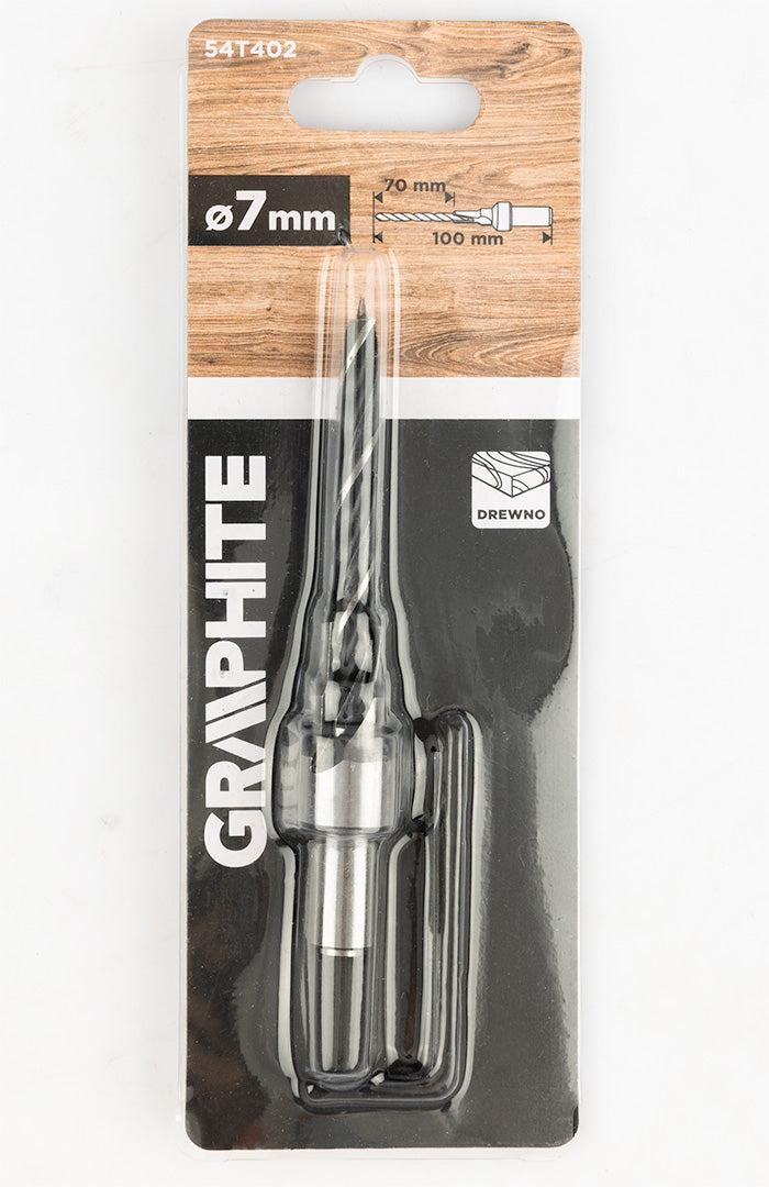 Potvrdzovací vrták 7/10 mm od GRAPHITE nájdeš na naravis.sk