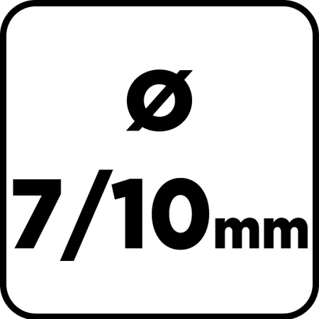 Potvrdzovací vrták 7/10 mm od GRAPHITE nájdeš na naravis.sk