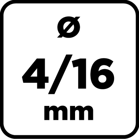Vrták na skosenie dreva 4 mm/16 mm od GRAPHITE nájdeš na naravis.sk
