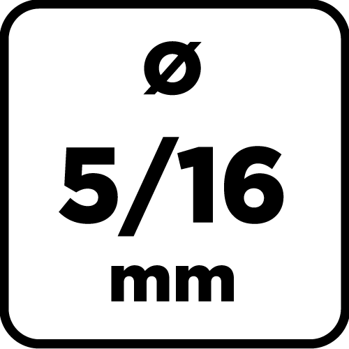 Vrták na skosenie dreva 5 mm/16 mm od GRAPHITE nájdeš na naravis.sk