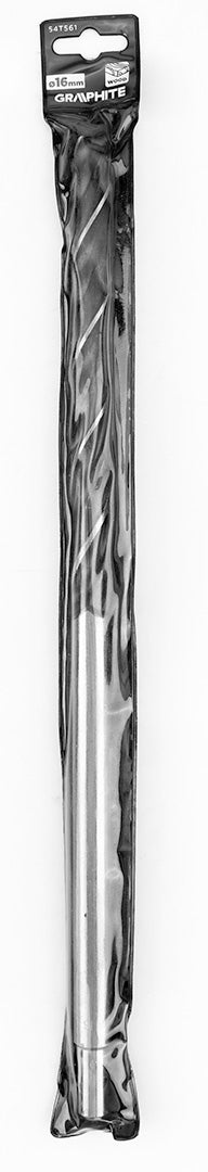 Vrták do dreva, predĺžený 16 x 400 mm od GRAPHITE nájdeš na naravis.sk