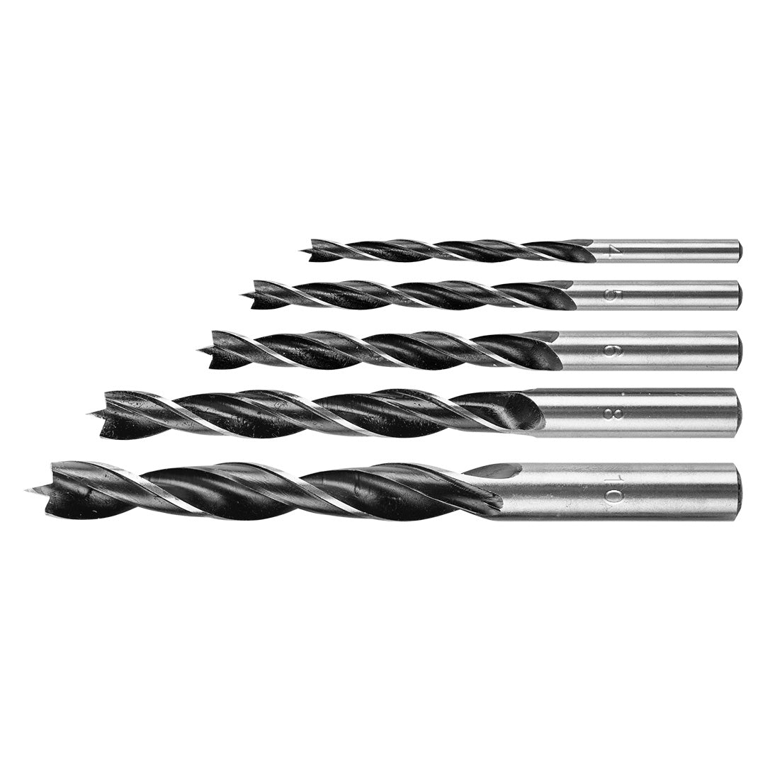 Sada vrtákov do dreva: 4, 5, 6, 8, 10 mm, 5 kusov od GRAPHITE nájdeš na naravis.sk