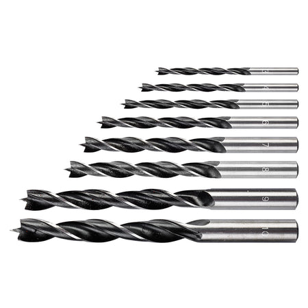 Sada vrtákov do dreva: 3, 4, 5, 6, 7, 8, 9, 10 mm, 8 kusov od GRAPHITE nájdeš na naravis.sk